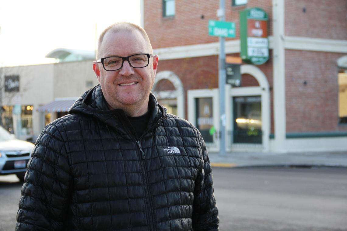 Developer Josh Evarts, a Meridian resident of 27 years, proposed a project to redevelop three sites downtown and create mixed-use apartment complexes in their place.