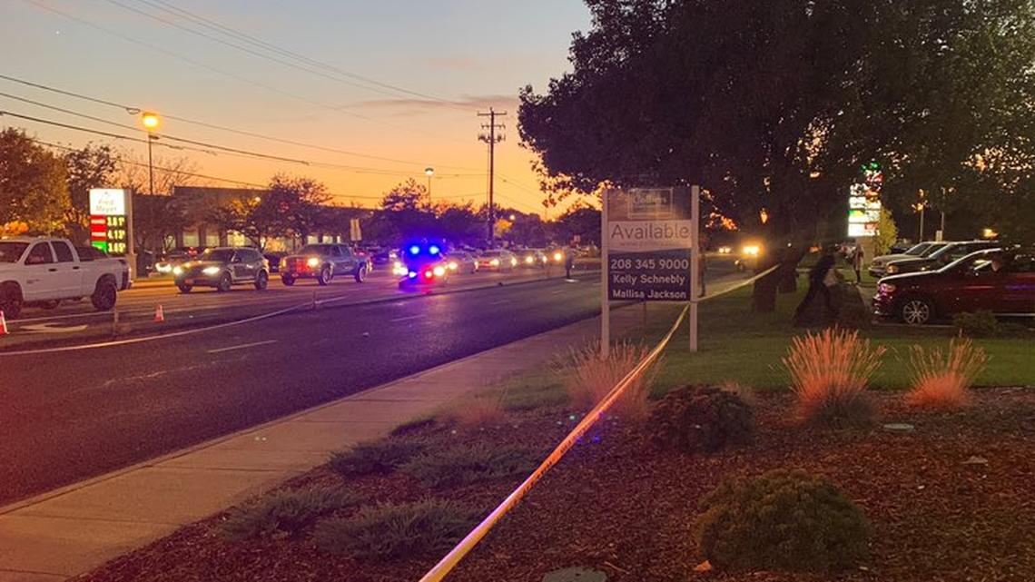 Boise Police are investigating an accident on Overland Road that sent a pedestrian to the hospital with life-threatening injuries.