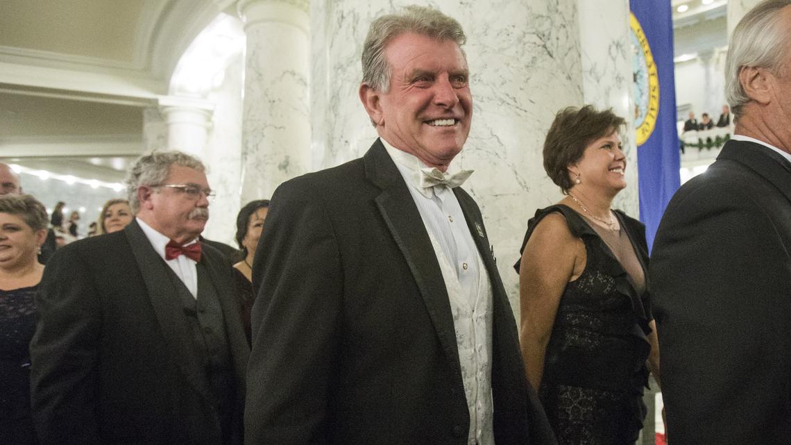 The 32nd governor, Butch and Lori Otter are shown in this 2019 file photo.