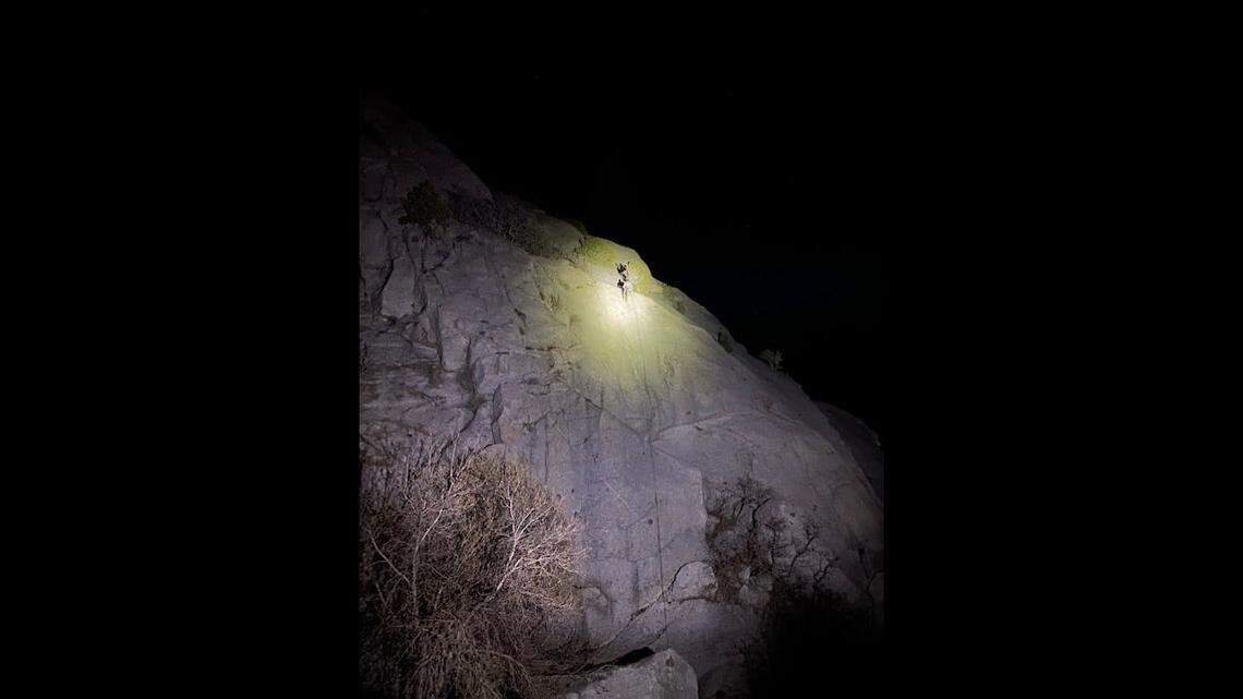Hikers were stranded on Little Cottonwood Canyon after they couldn’t find the rappel stations to get off the route, the Salt Lake County Sheriff’s Office said.