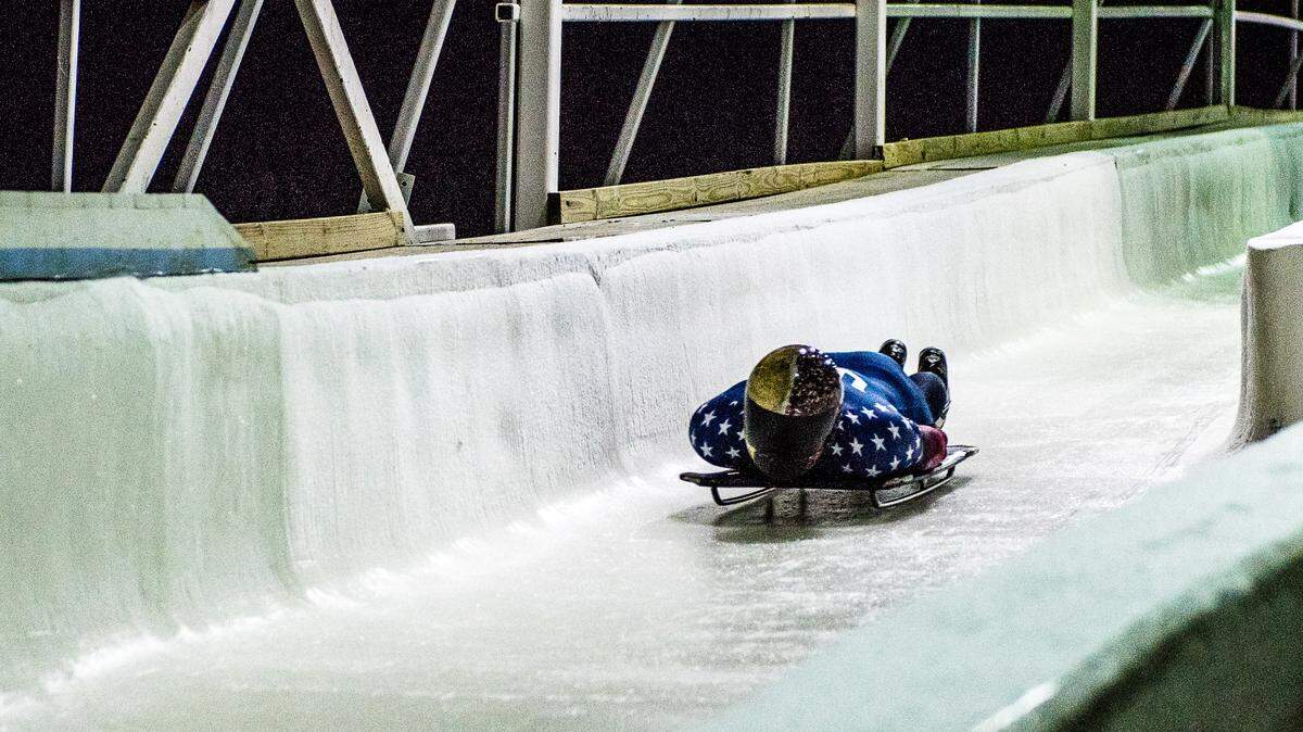 Andrew Blaser of Meridian earned one of two U.S. spots on the skeleton World Cup circuit this season.