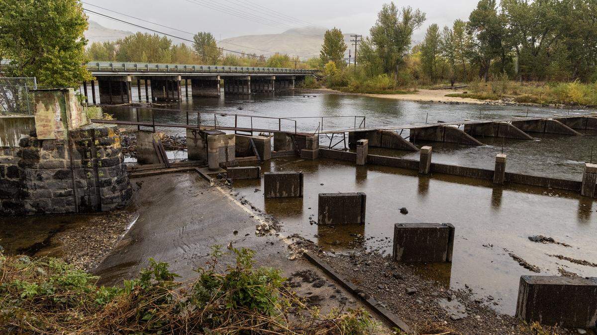 The existing Ridenbaugh Canal diversion dam was built in the late 1800s on the Boise River near Barber Park in East Boise. Work is beginning to replace the old structure with a new $20.9 million diversion dam and headgate. The canal directs irrigation water to Merdian and Nampa.
