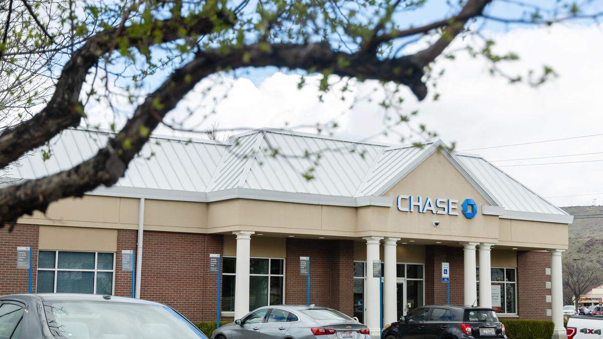 Chase Bank, 2423 S. Apple St. in Boise. A House bill would ban the largest banks and credit card companies from financial “discrimination” against any person or entity on the basis of “social credit scores.”