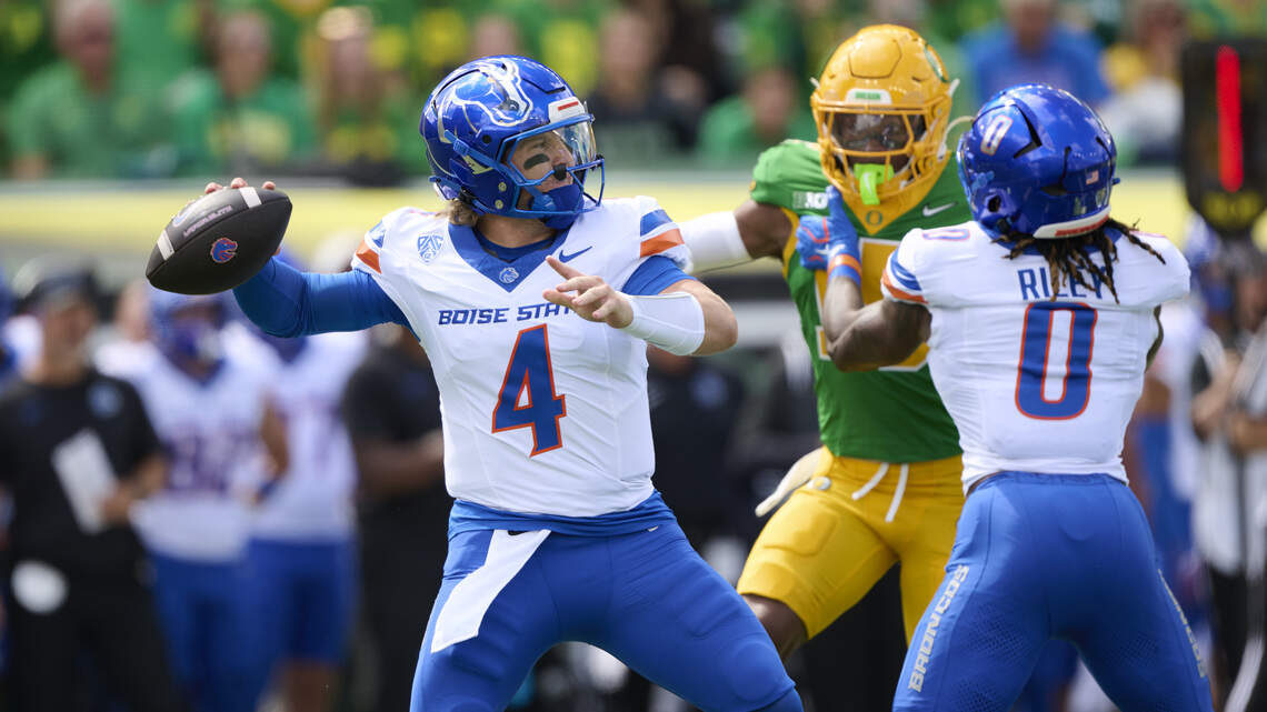 Not defeated by a loss: Boise State coach ‘very proud,’ says team showed belief