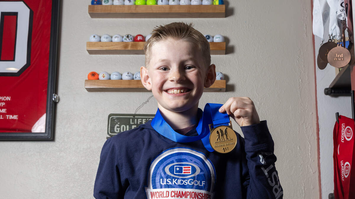 Owen Zaragoza, 11, of Boise will be competing at the Drive, Chip&nbsp;and&nbsp;Putt contest at Augusta National. He's one of 80 qualifiers. 