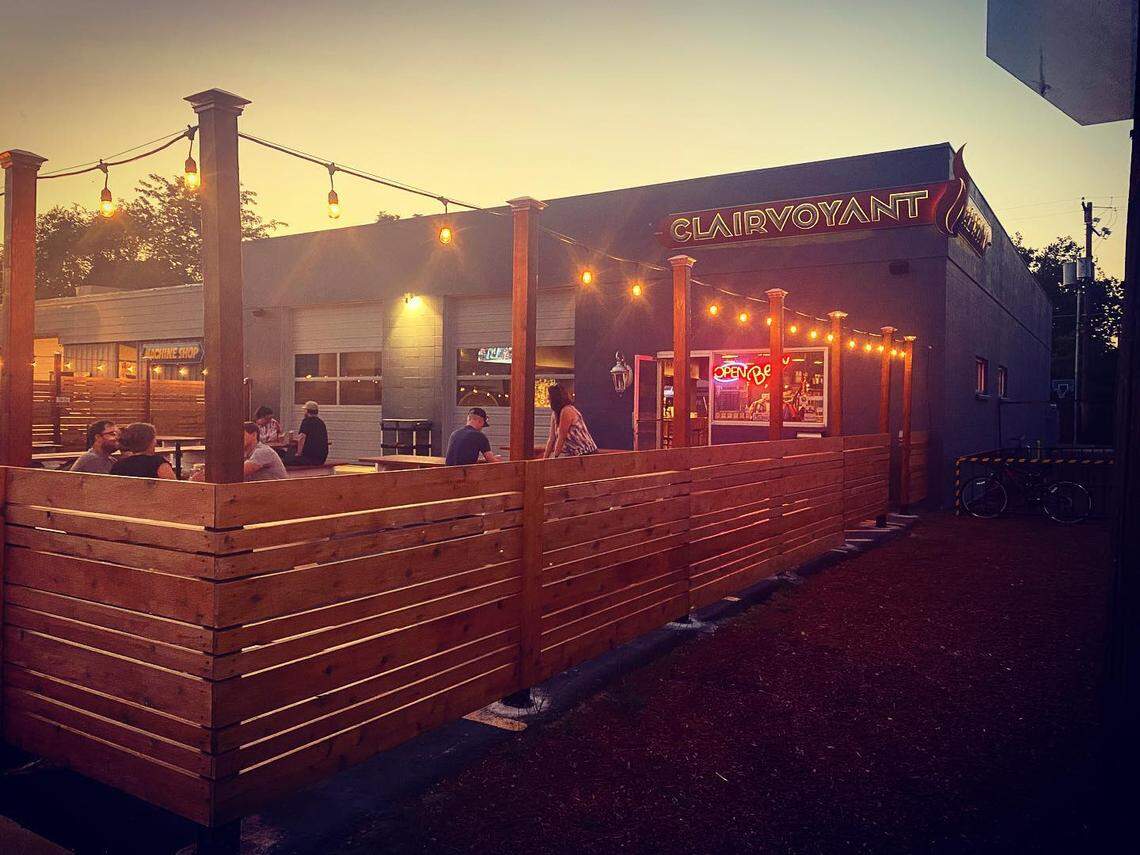 Warm-weather months attract patio customers at the Boise brewery.