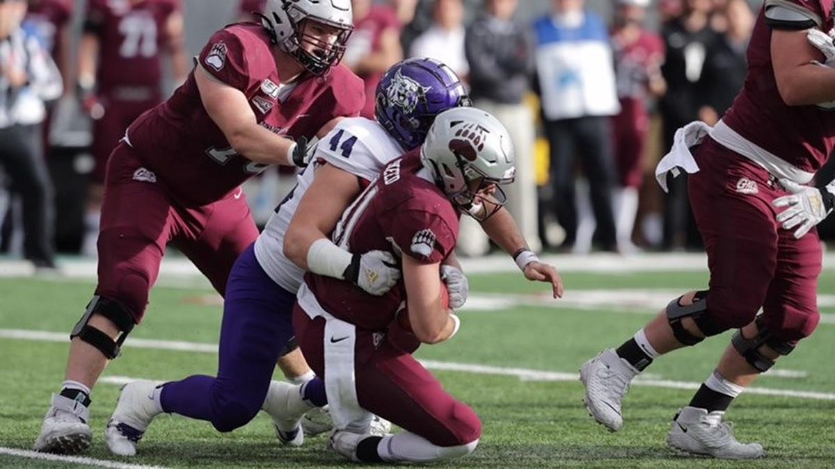 Former Weber State linebacker George Tarlas verbally committed to Boise State on Tuesday.