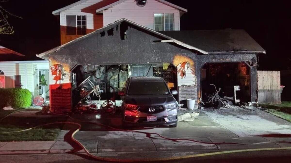 A house fire early Wednesday morning has displaced a Meridian family of six.