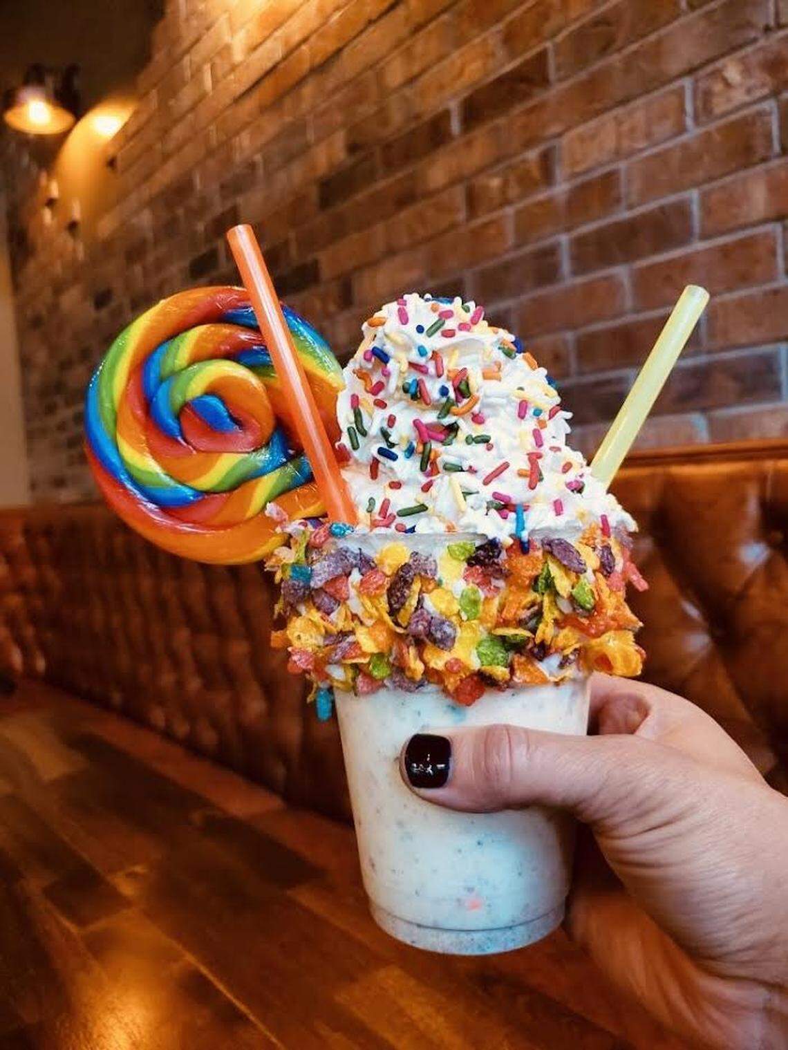 The Midnight Munchies ($12) is one of the over-the-top shake options.