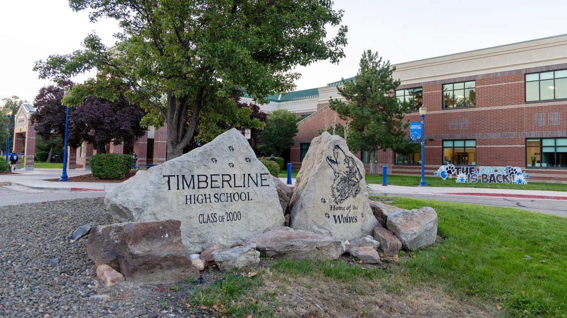 Timberline High School building.
