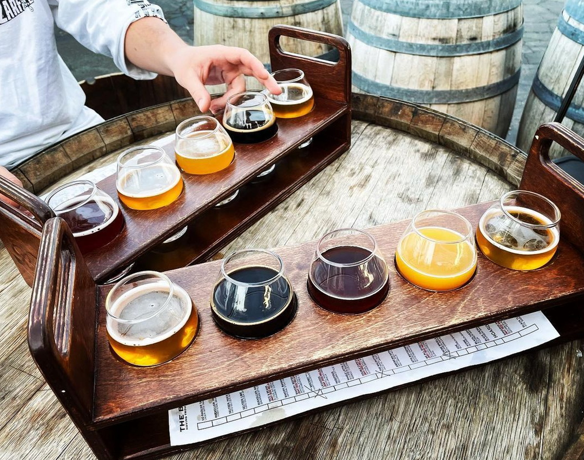 Beer flights will be on the menu at the new tasting room.