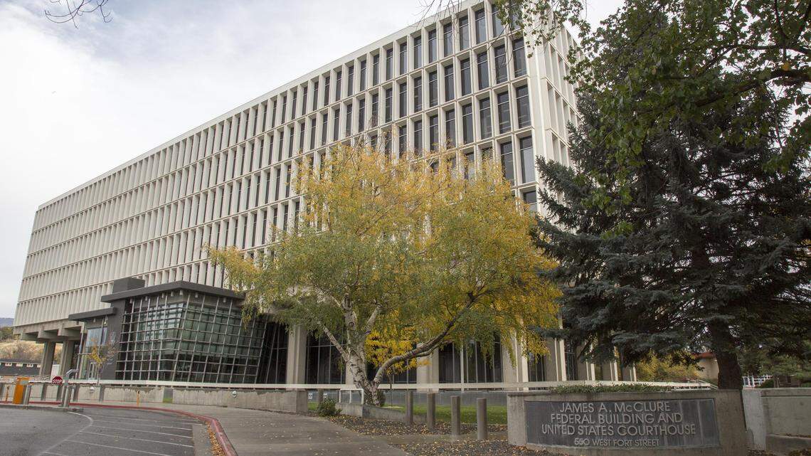 The James A. McClure Federal Building and Courthouse in Boise.
