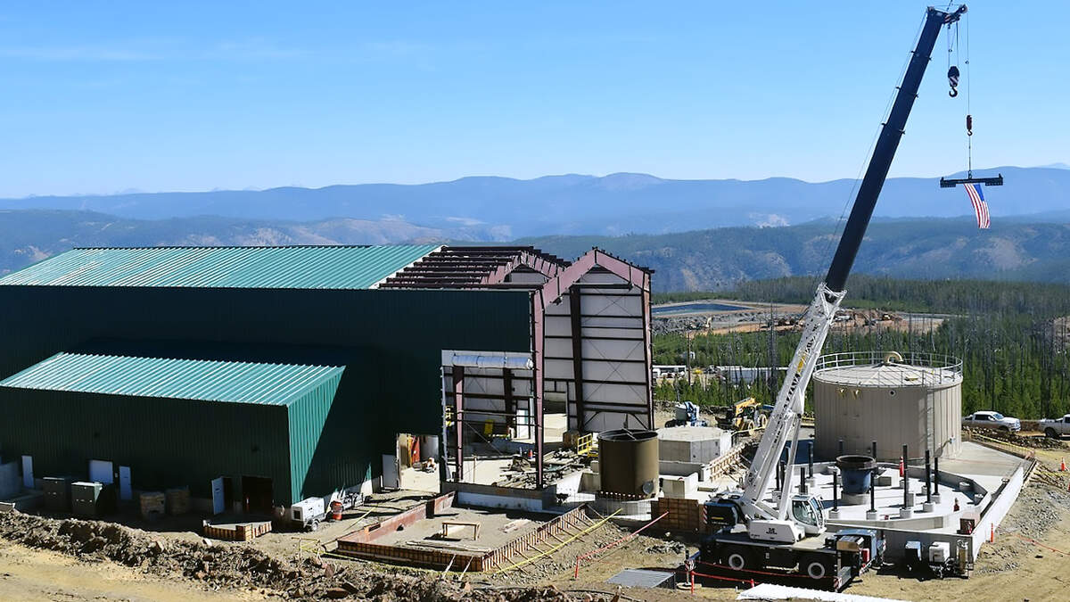 The Jervois mine, which has been suspended, is in the Salmon-Challis National Forest.