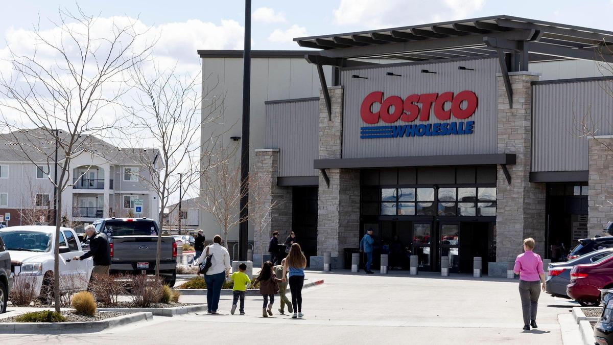 Patrons visit the new Costco on West Chinden Boulevard in Meridian, an area of northwest Meridian that has boomed in recent years with businesses clustered at the intersections of Chinden Boulevard at Linder and Ten Mile Roads.
