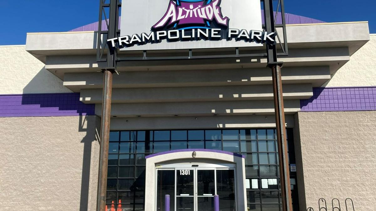 The Altitude Trampoline Park’s sign remains, but the business at 1301 N. Milwaukee St. in Boise closed in February 2022.