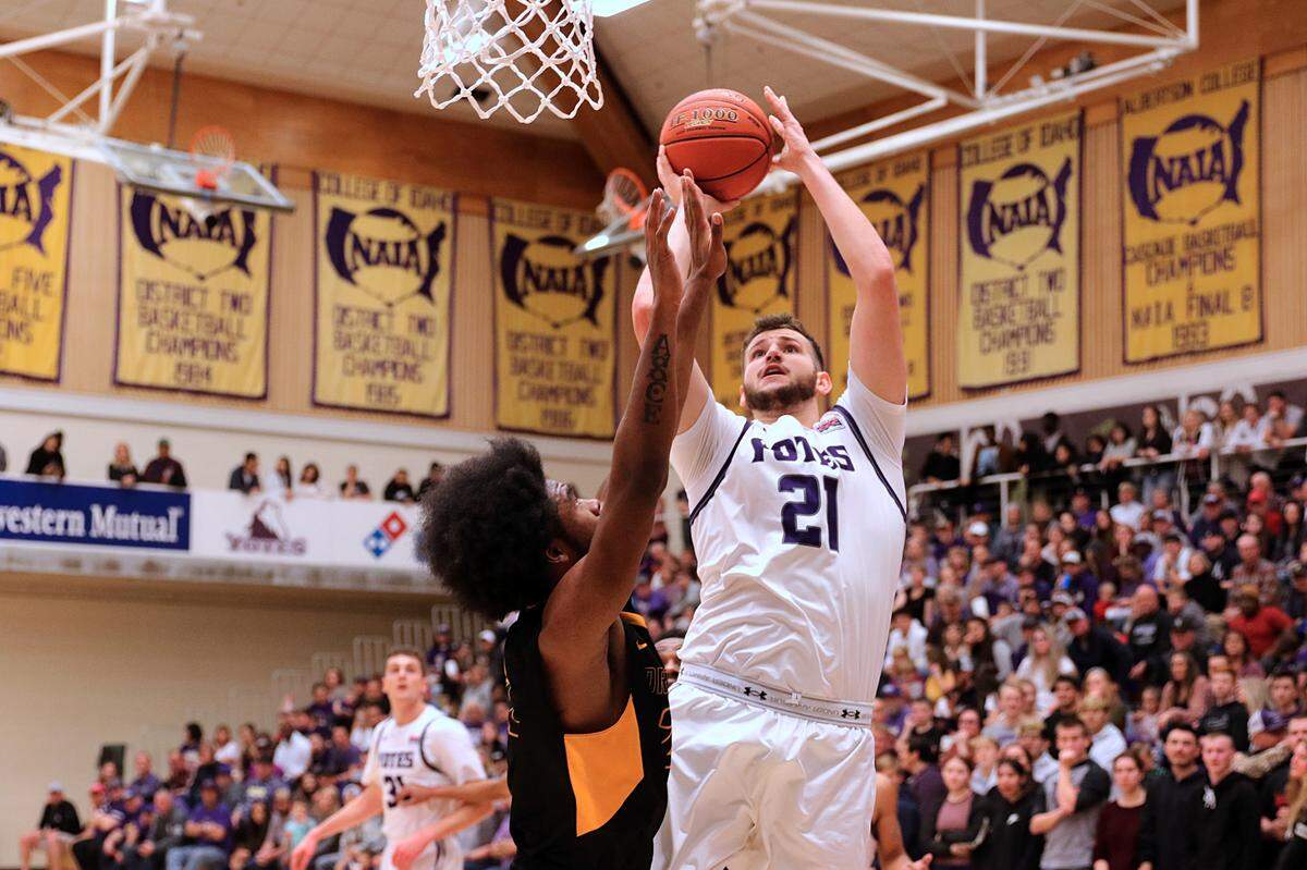 Connor Desaulniers joined College of Idaho after two years at Lewis-Clark State. He is a Centennial High grad.