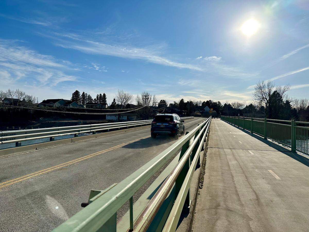 The bridge re-opened to vehicle traffic Monday, after a month-long closure.
