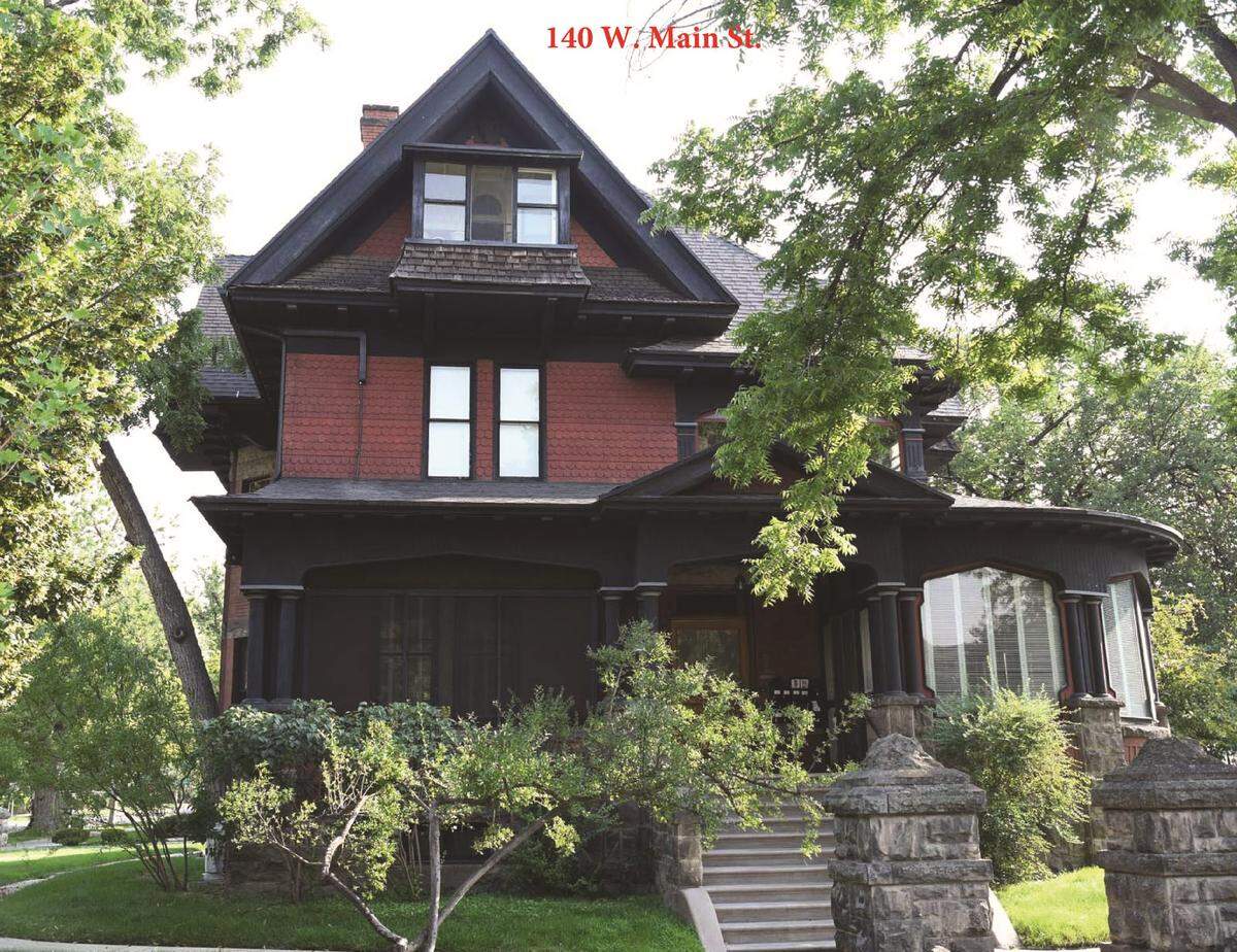 The Eoff-Brady House at 140 W. Main St. is now an apartment building. City officials say the owner told them that he was getting ready to demolish it, so the council in August 2018 passed a temporary ordinance to protect it and other nearby buildings, and now has replaced that ordinance with a permanent one establishing a historic district.