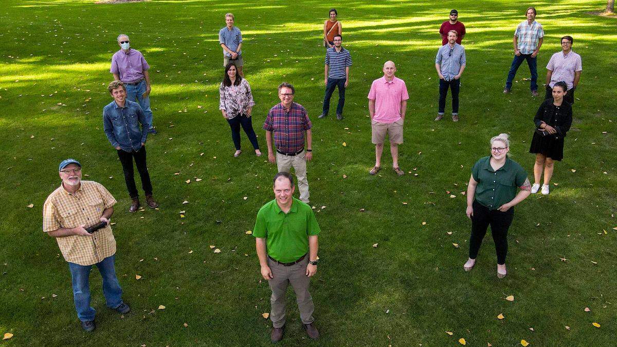 The Idaho Statesman’s newsroom staff has been meeting once a month in a park while working from home during the COVID-19 pandemic.