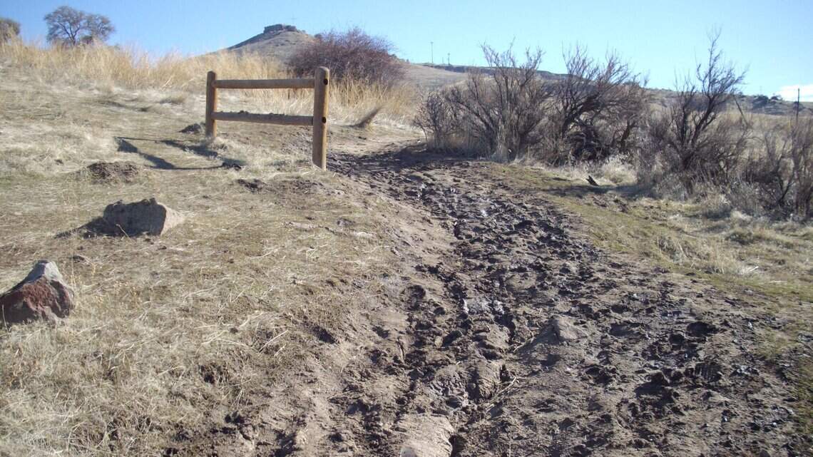 People keep using muddy Foothills trails, leaving them in ‘the worst shape in years’