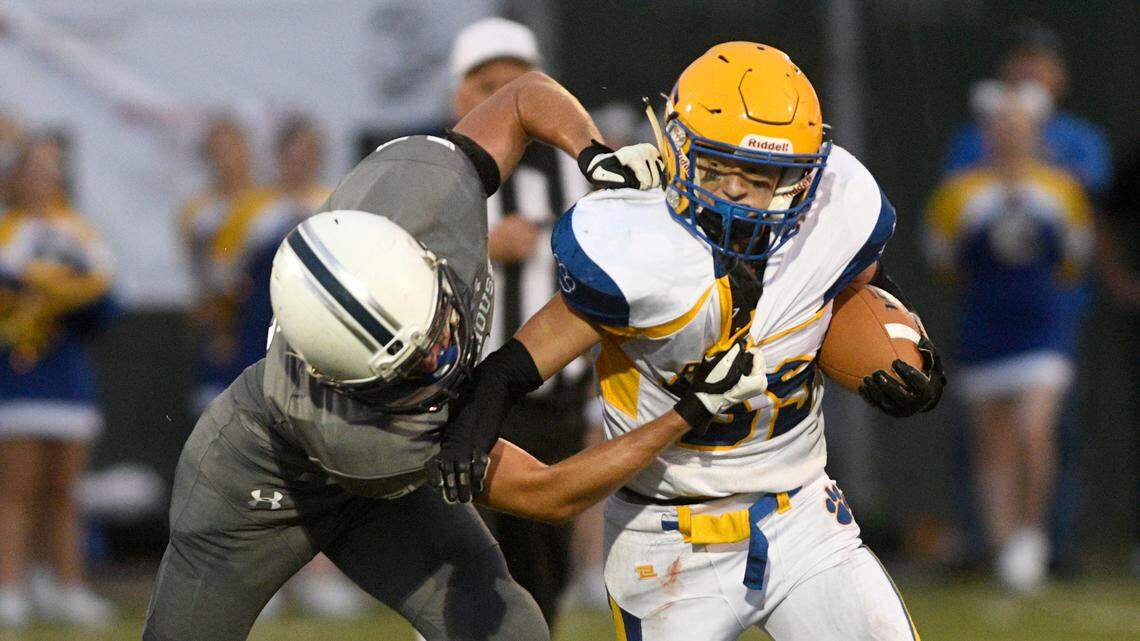 Carey, right, is the clear frontrunner to win another 1A Division II state title.