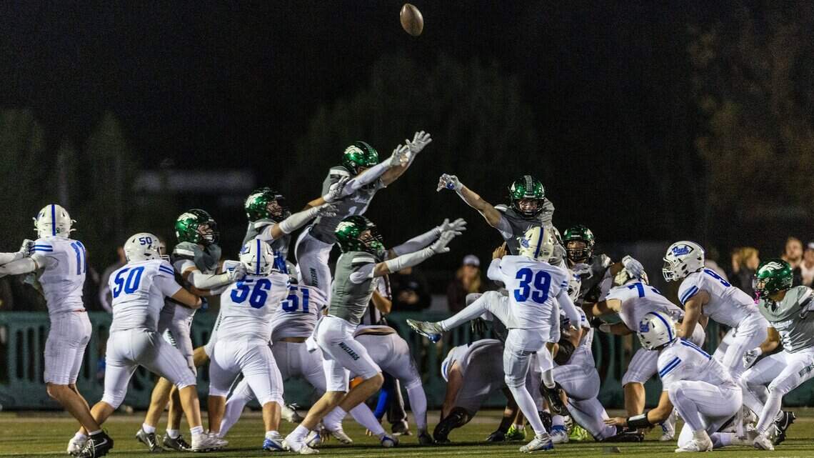 Timberline trusted its kicker over its stars. He secured the Wolves’ 1st SIC title