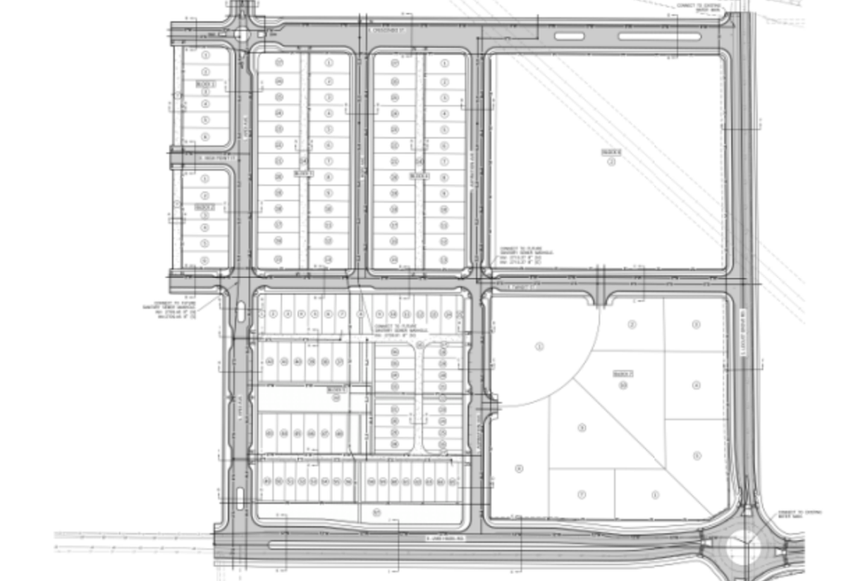 The second phase of the Apex Northwest Subdivision will include residential lots and no common lots.