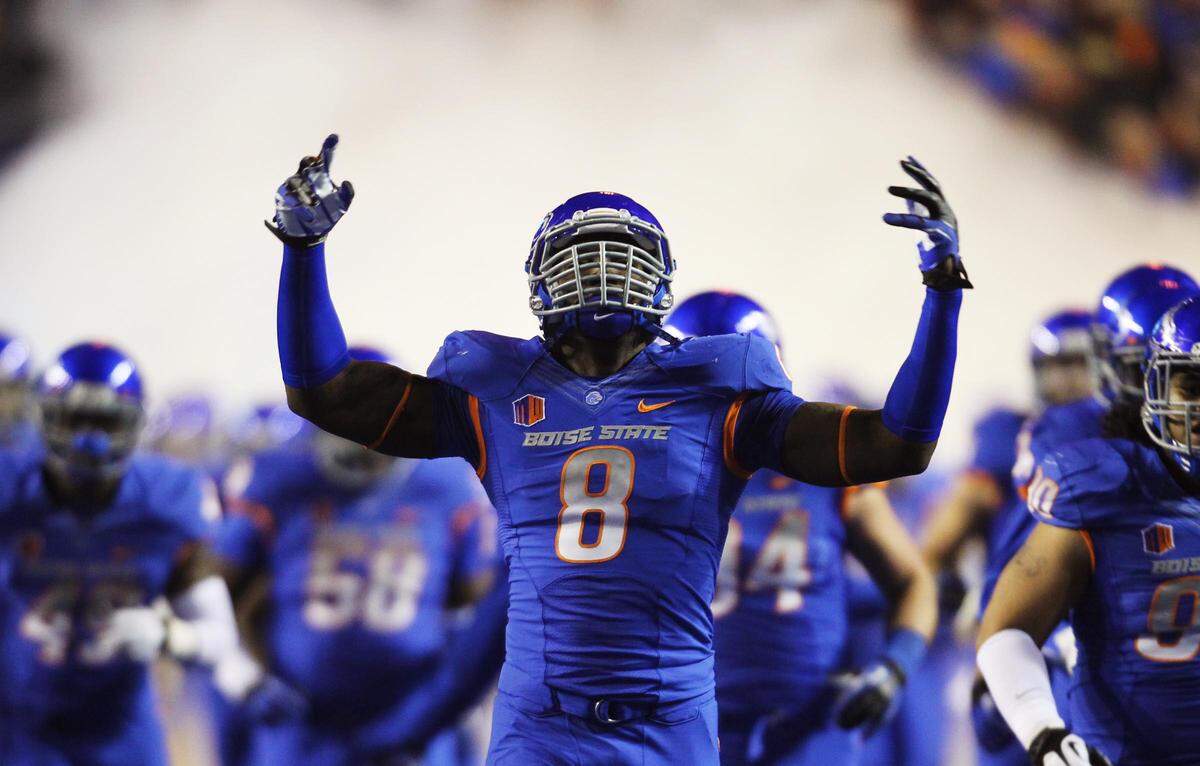 Defensive end DeMarcus Lawrence played at Boise State in 2012 and 2013 before spending eleven seasons with the Dallas Cowboys. He signed with the Seattle Seahawks less than a year before winning the Super Bowl with them.