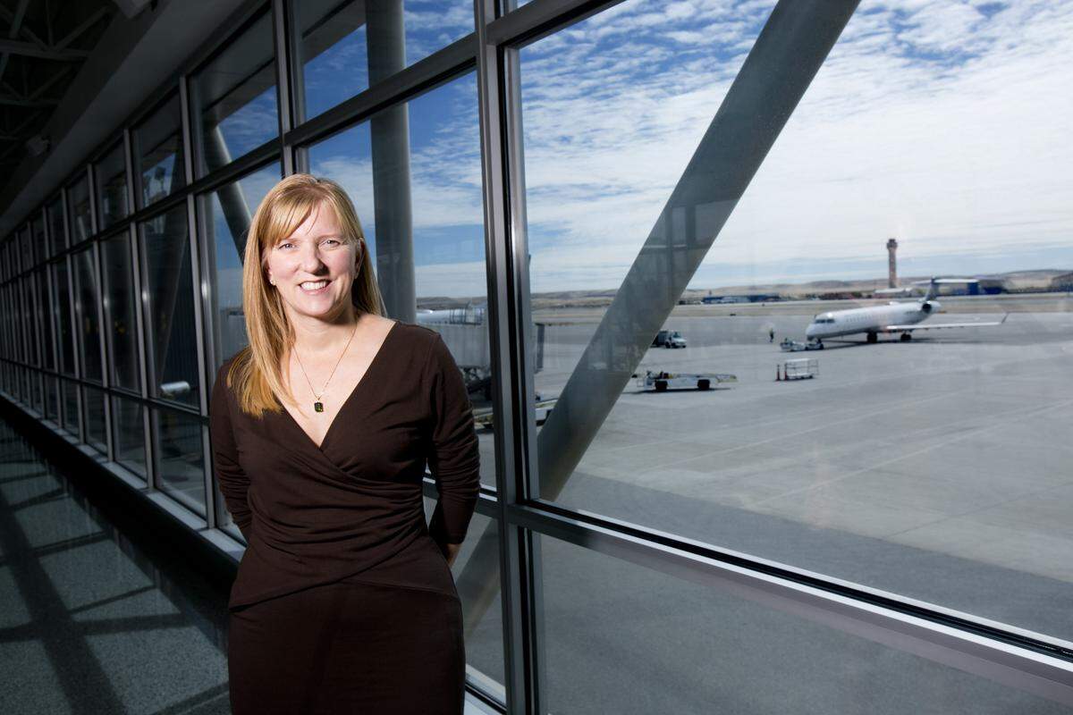 Boise Airport director Rebecca Hupp