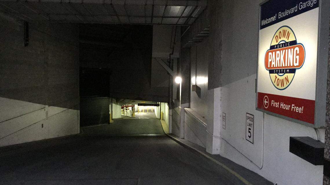 The dark, downward entrance to Downtown Boise’s Capitol and Front parking garage is one reason drivers avoid it, Capital City Development Corp.’s parking expert said. Others assume the garage is reserved for guests of The Grove Hotel above. CCDC, Boise’s urban renewal agency, is trying to sell the garage, the lowest-performing one of seven it owns.