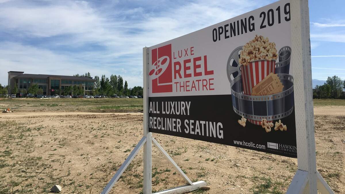 Luxe Reel Theatre plans to break ground toward the end of the year and open in fall 2019 on Eagle Road, adding another movie venue to one of the busiest roads in Ada County and offering entertainment to employees of nearby TSheets and residents of Eagle, west Boise, north Meridian and Star.