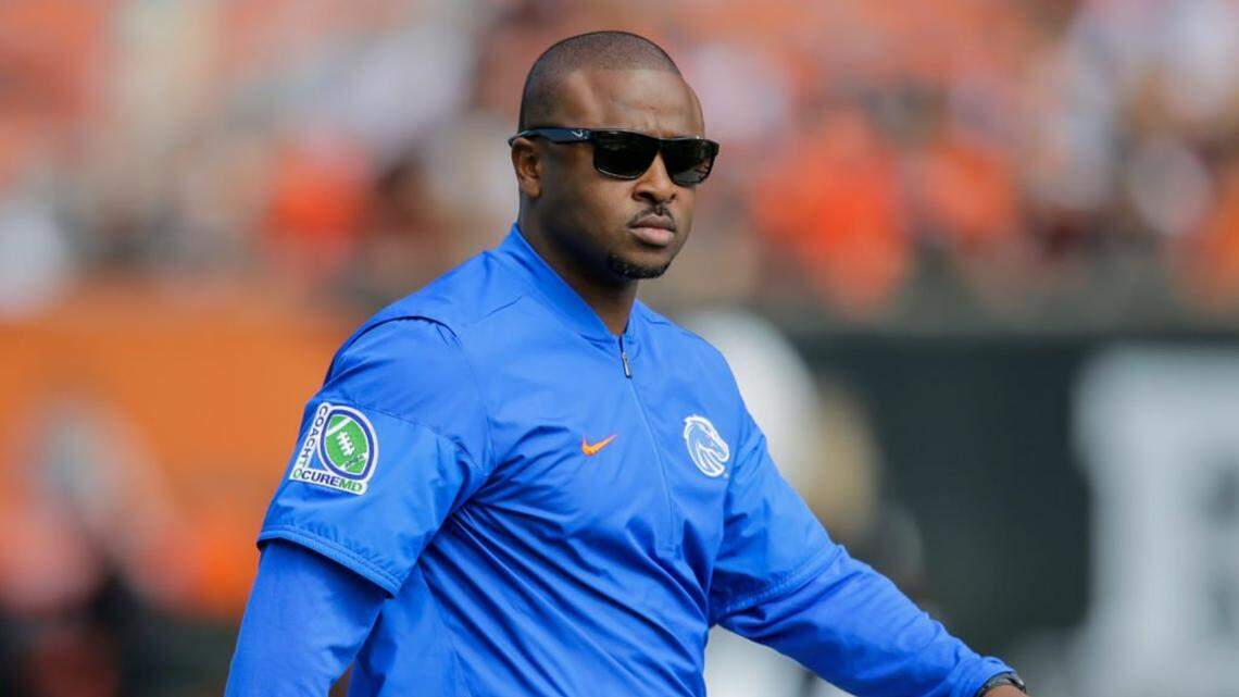 Former Boise State running back and assistant coach Lee Marks will serve as interim head coach at Fresno State.