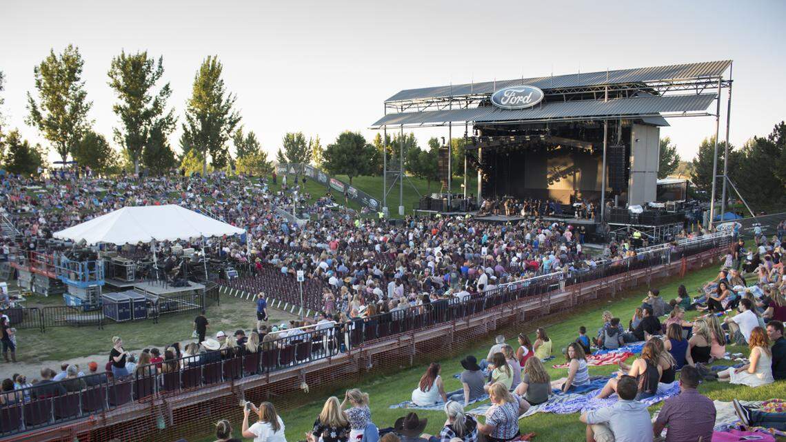 Think summer! The Ford Idaho Center Amphitheater obviously is.