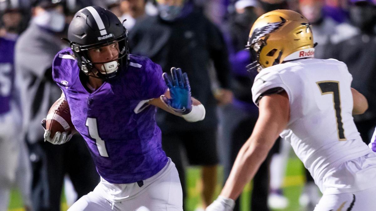 Jordan Erickson has racked up 445 total yards and five TDs in the last three games to lead Rocky Mountain into the 5A state semifinals. 