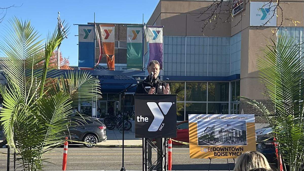 The Treasure Valley YMCA is preparing to start construction on its new CapEd Downtown Boise YMCA in the coming months, according to Treasure Valley YMCA President and CEO David Duro. The 1968-built YMCA is in background.