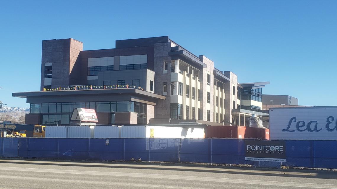 A five-story surgery center, outpatient services clinic and programs for musculoskeletal care (muscles, bones and joints) for St. Luke’s Boise Medical Center is set to be completed in 2022 at 27th and Fairview streets, west of downtown.