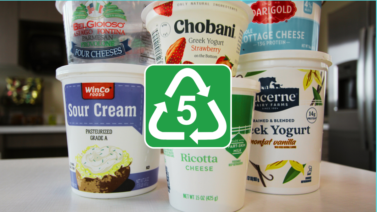 Boise residents can now recycle No. 5 plastics, including yogurt and sour cream tubs.