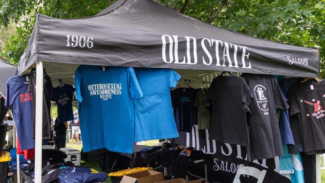 There was a small turnout at Hetero Awesome Fest in downtown Boise, on June 21.