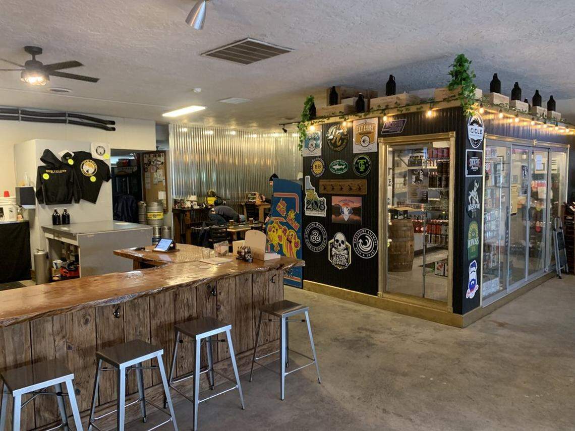 New Colony Beer Co. operates as a bottle shop but also brews its own beer.