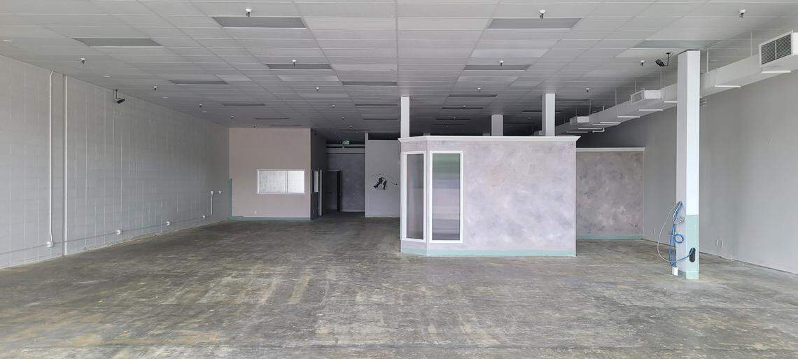 The space leased by Gopuff in the Hillcrest Shopping Center in Boise is located next to an Albertsons grocery store. When it opens for home delivery of grocery items, it will be the Philadelphia company’s first location in Idaho.