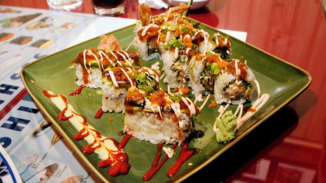 The Spicy Johnny has long been a popular sushi pick at Kyoto Japanese restaurant.