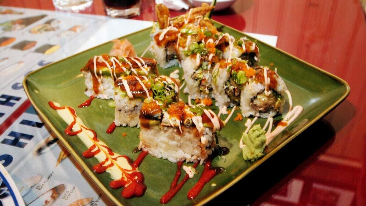 The Spicy Johnny has long been a popular sushi pick at Kyoto Japanese restaurant.