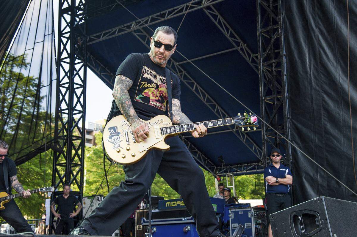 Mike Ness of Social Distortion, who will perform in Nampa this summer.