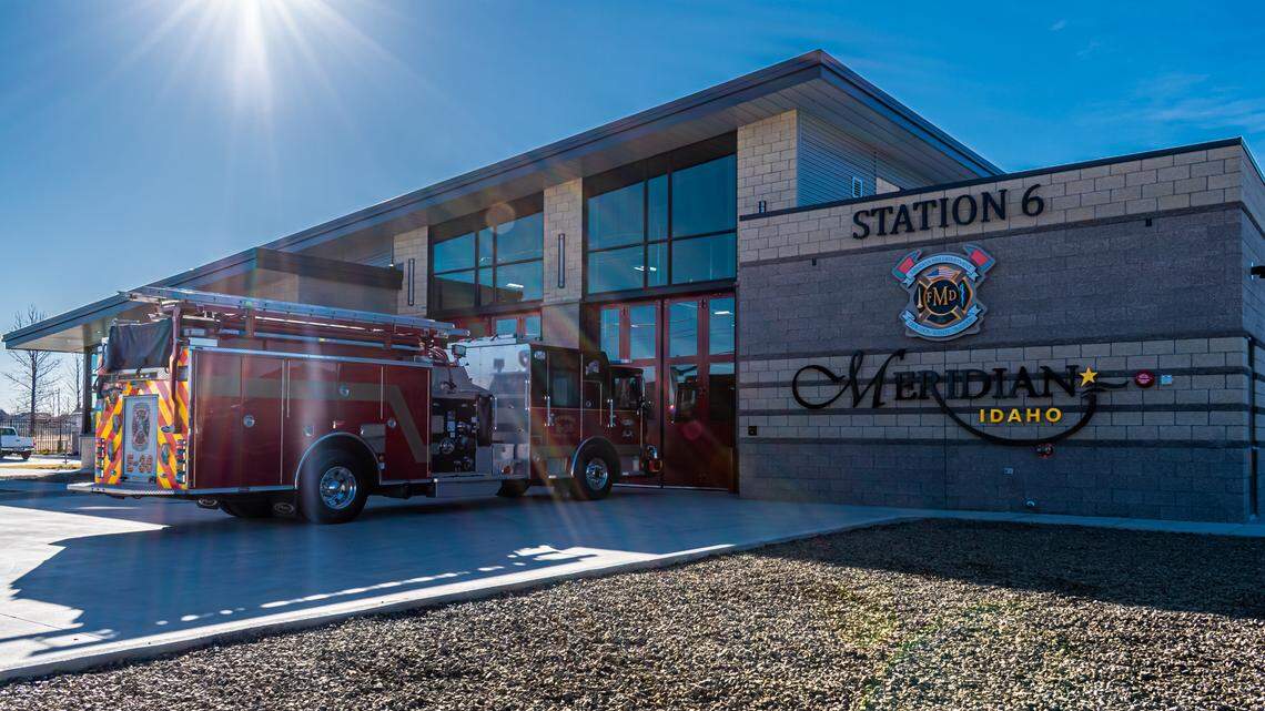 Two new fire stations could come to the city of Meridian. They would look similar to existing Station 6 on Overland Road.