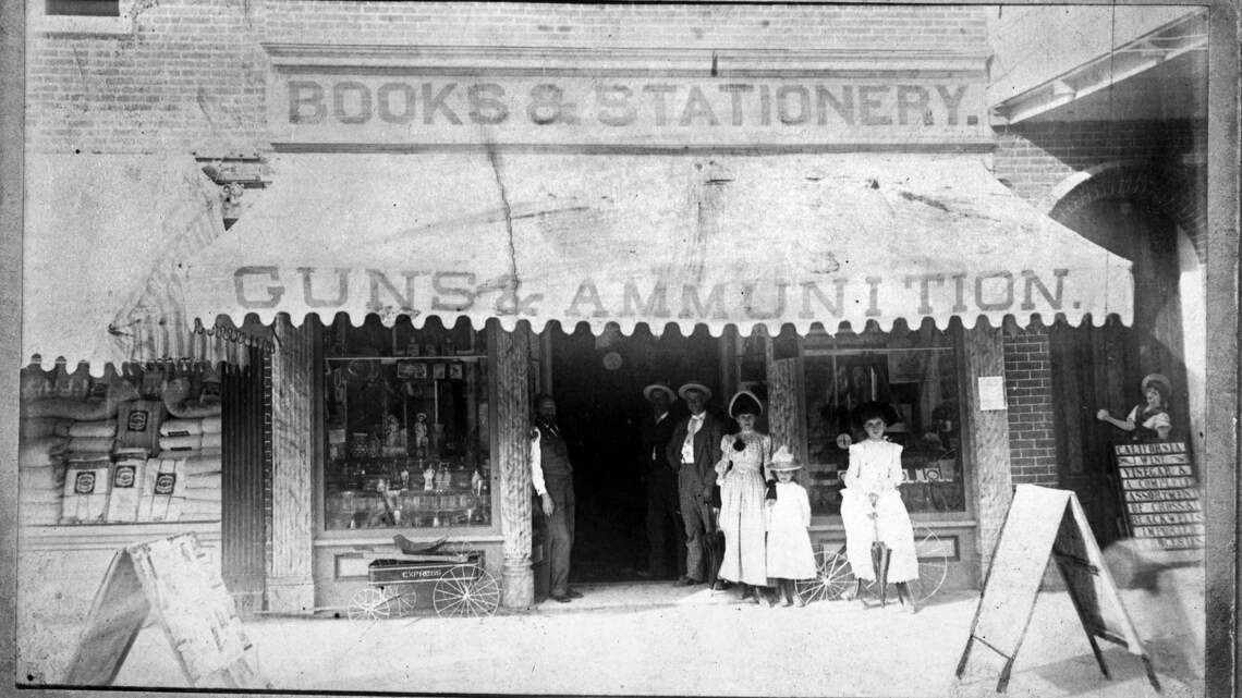 Books and guns, stationery and fruit: James Pinney’s store in early Boise had it all
