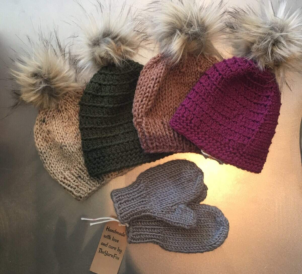Pocatello’s Alliyah Huffman started knittingwhen she was 8. Now she has her own Etsy-based craft business TheYarnFox.“ I love that her cozy baby beanies are topped with cruelty-free faux-fur puffballs,” Carnahan says. $15 to 25. Find her on Instagram.com.