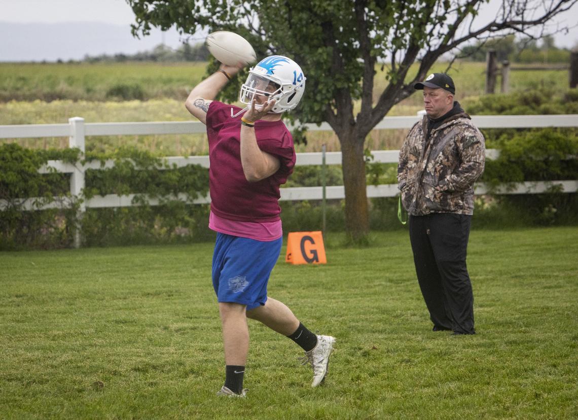 Quarterback Hayden Wright, a Nampa High School graduate, is among the committed players of the Idaho Horsemen, Idaho’s professional indoor football team.