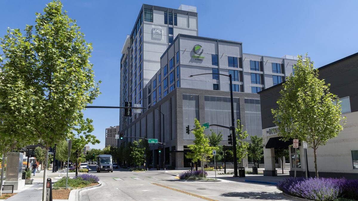 The AC/Element Hotel, a dual property, opens in downtown Boise this week. Monday, May 11, 2026.
