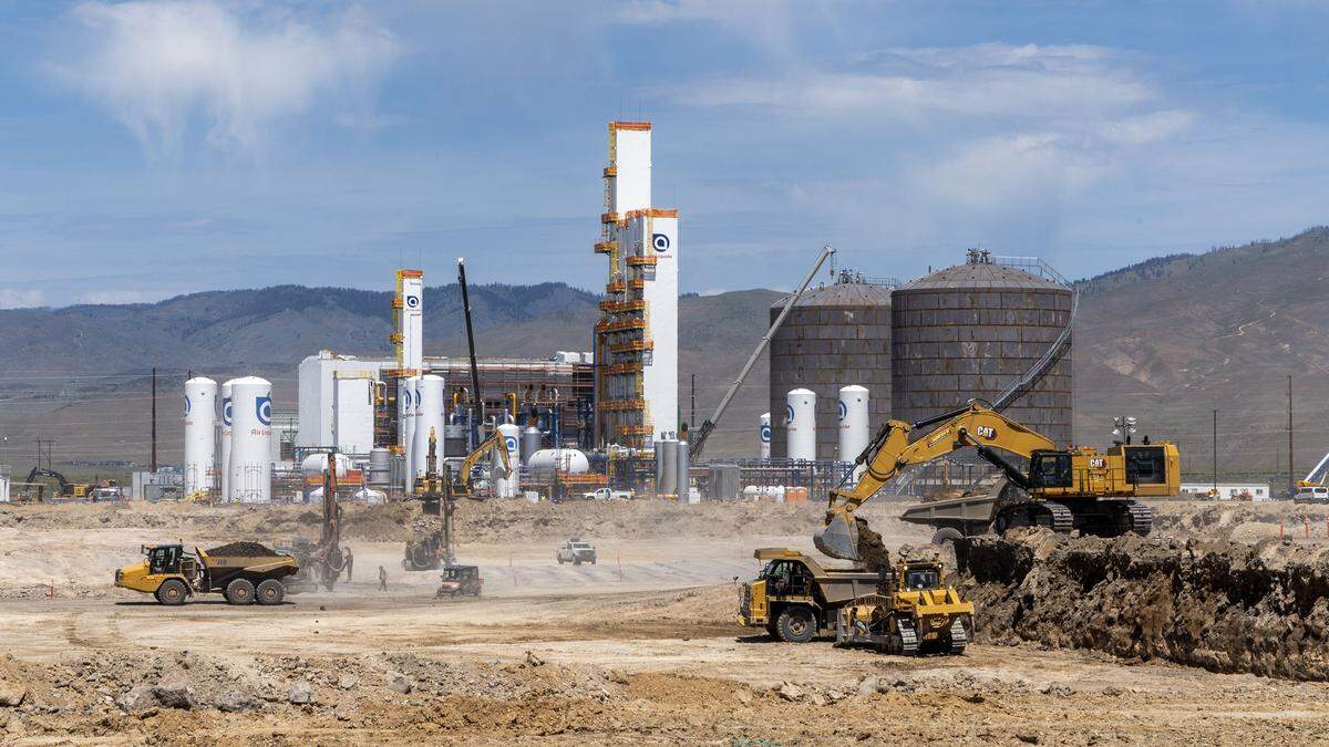 Multiple construction projects are moving forward at Micron's new chip fabrication plant and supporting infrastructure, Tuesday, May 12, 2026.