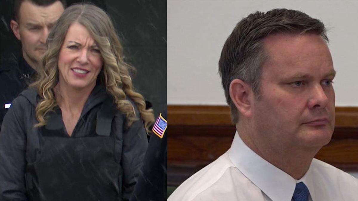 Lori Vallow Daybell and Chad Daybell.
